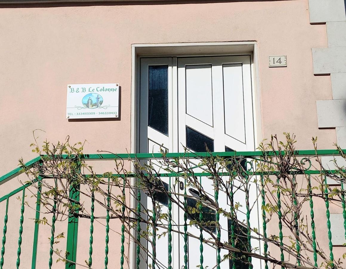 B&B Le Colonne Montefusco Экстерьер фото